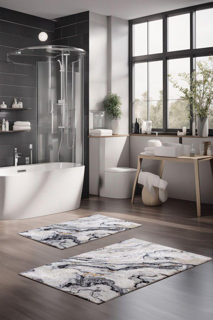 L'essentiel Maison set prostirka za kupatilo CT-5021, šarena