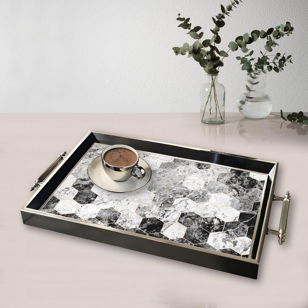 Aberto Design poslužavnik TPG9822 50 x 29 x 3,5 cm, šareni