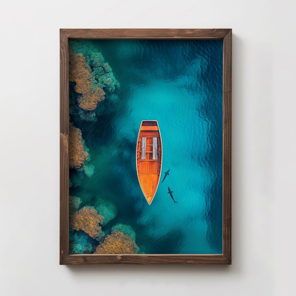 Wallity Slika TUN080, 50 x 70 x 3 cm