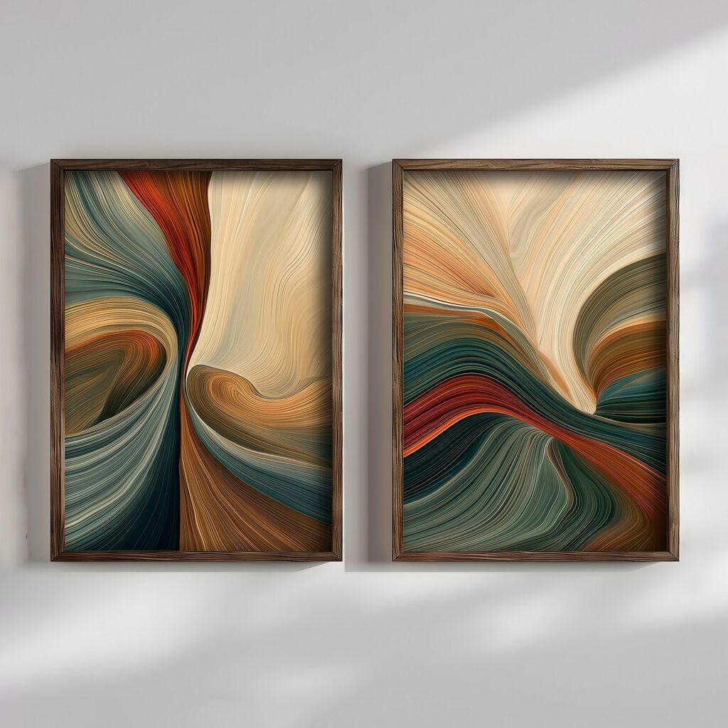 Wallity slika TUN142, 2 dijela, 70 x 50 x 3 cm