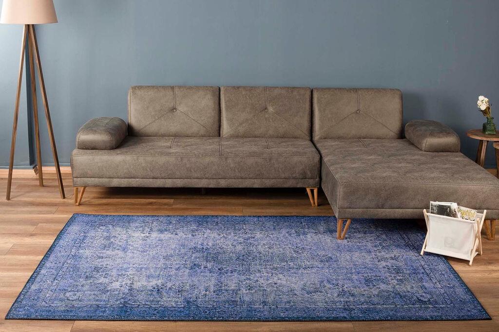 Conceptum Hypnose tepih Dorian Chenille 157, 75x230cm, tamno plava
