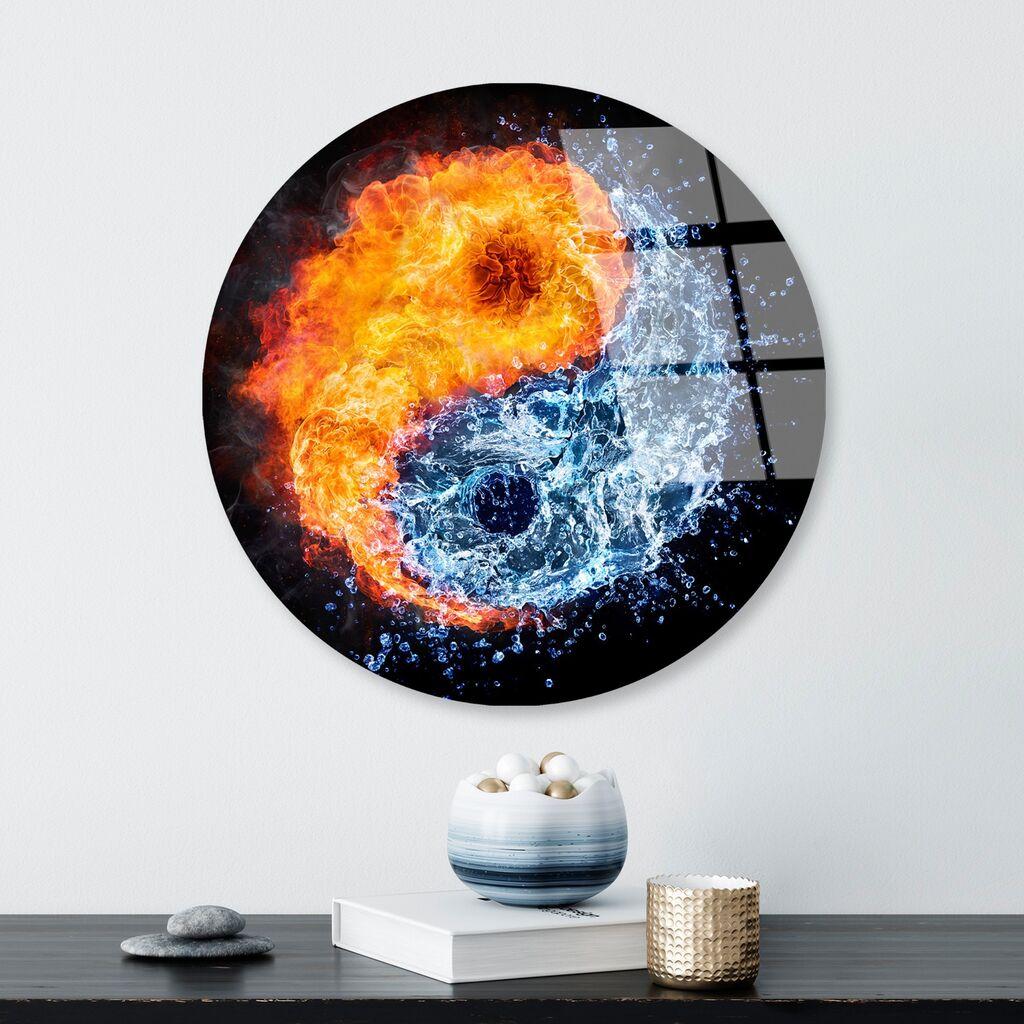Wallity Slika od kaljenog stakla 30cm