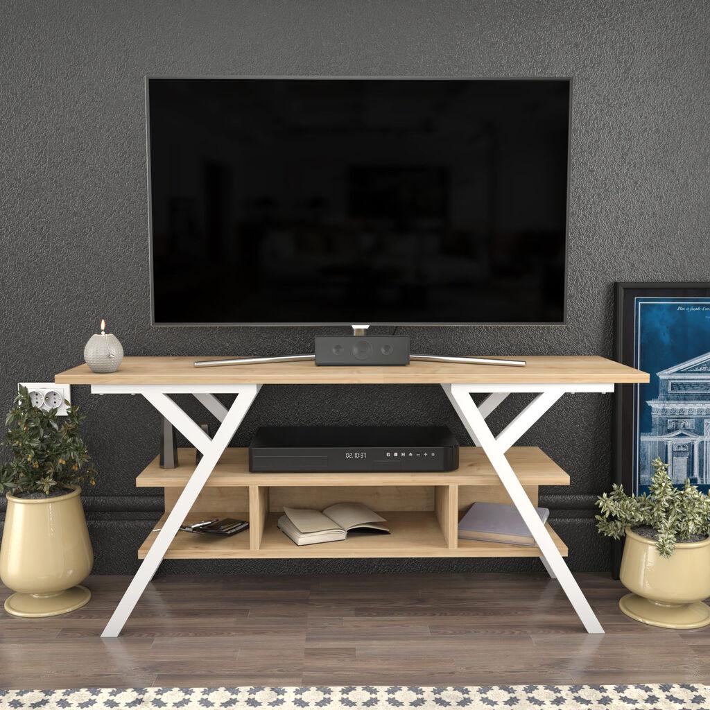 Hanah TV ormarić Minerva, 120x35x55 cm, hrast