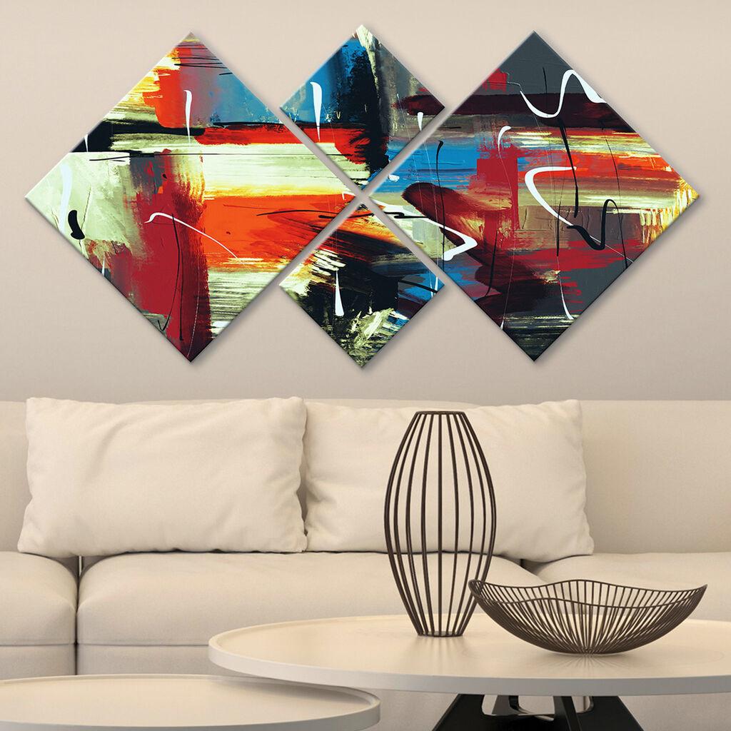 Wallity slika 4MDF8603615, 60x115 cm, 4 dijela