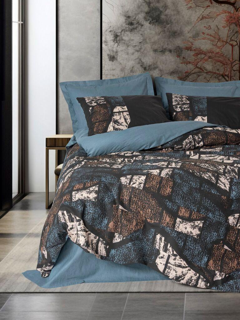 L'essentiel Maison set posteljine Senso, 200x220 cm, plava