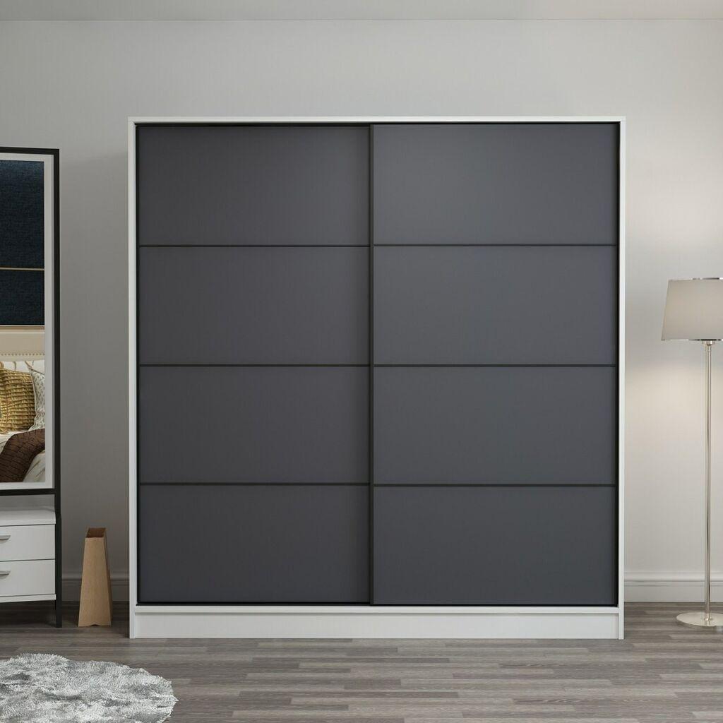 Hanah Home Ormar Kale-7151, 220x210x52 cm, Antracit