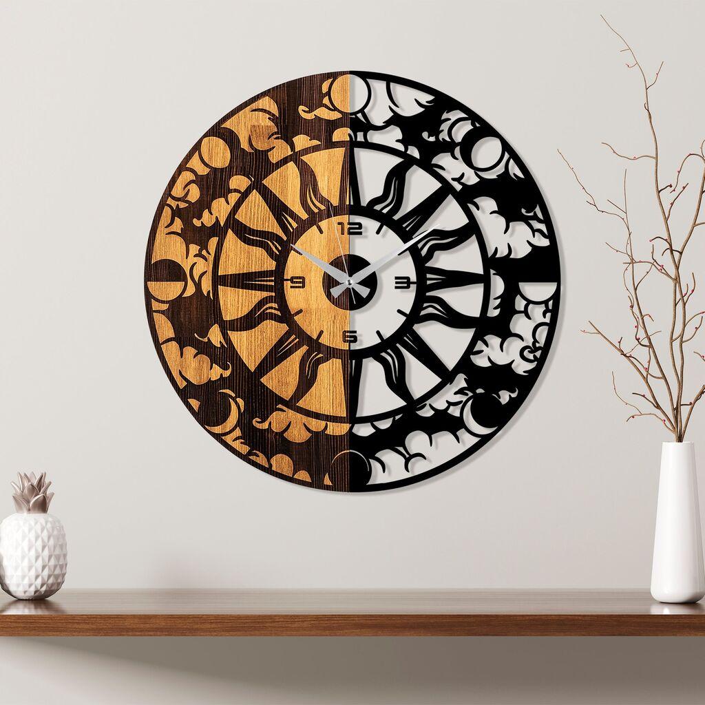 Wallity Zidni sat 74, 56 cm, Smeđe-crni