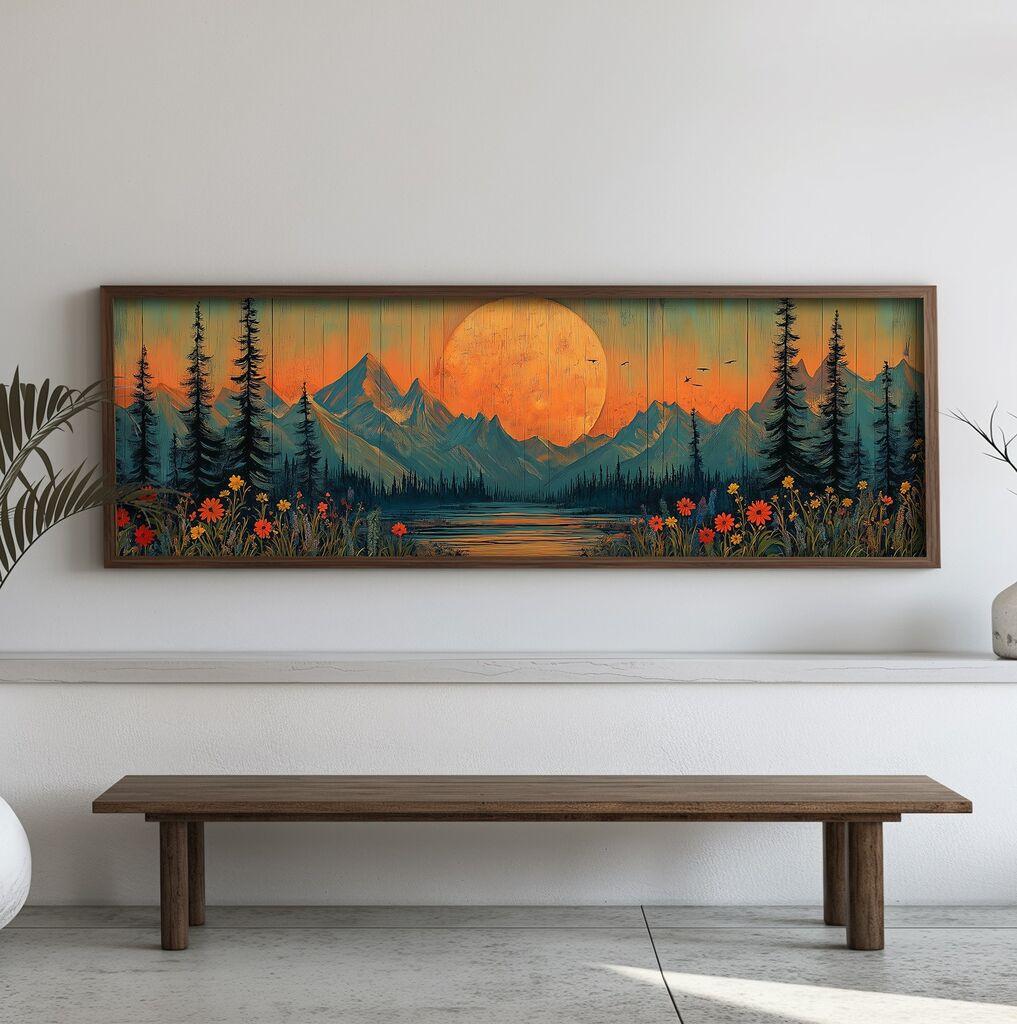 Slika zida EMR061, 40 x 120 x 3 cm