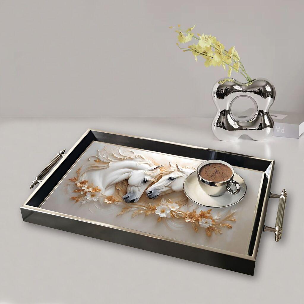 Aberto Design poslužavnik TPG9804 50 x 29 x 3,5 cm, šareni
