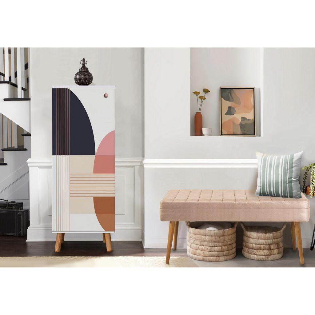Hanah Home Set Namještaj za Hodnik Vegas 954 0900, Prljavo Roza