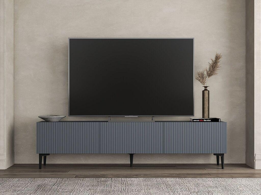 Hanah Home TV komoda Oscar, 180x45x31,4 cm, Antracit