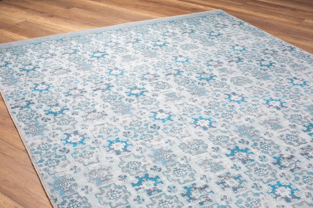 Conceptum Hypnose tepih Funk Chenille 221, 75x150cm, svijetloplava