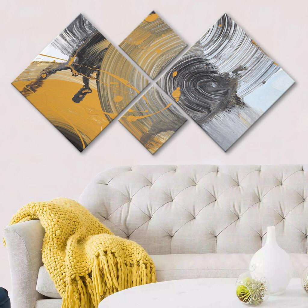 Wallity slika 4MDF1542969770, 60x115 cm, 4 dijela