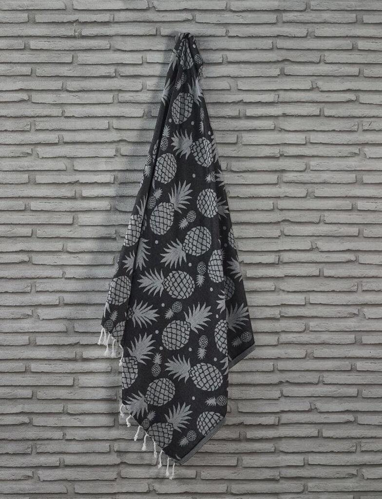 L'essentiel Maison ručnik za plažu 100x180cm antracit-siva