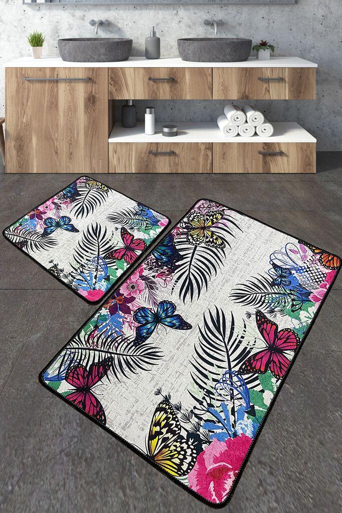 L'essentiel Maison Set od 2 kupaonska tepiha Šarene