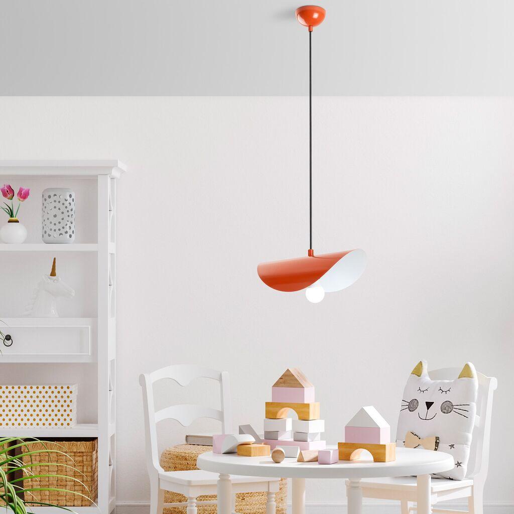 Opviq Luster Eger, 17-106cm, O10, E27, narandžasta