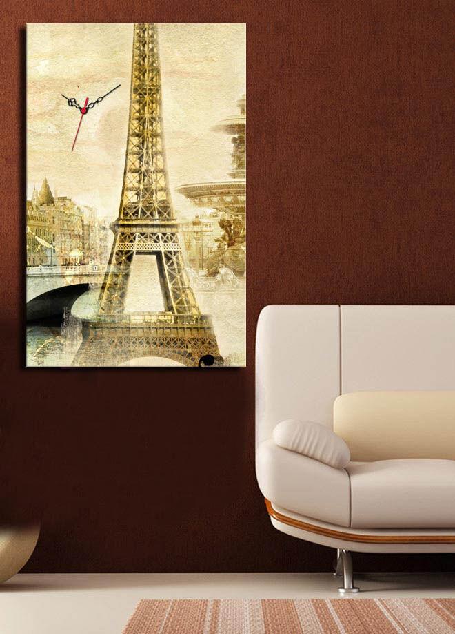 Zidni sat Wallity 5070CS-37, 45x70 cm