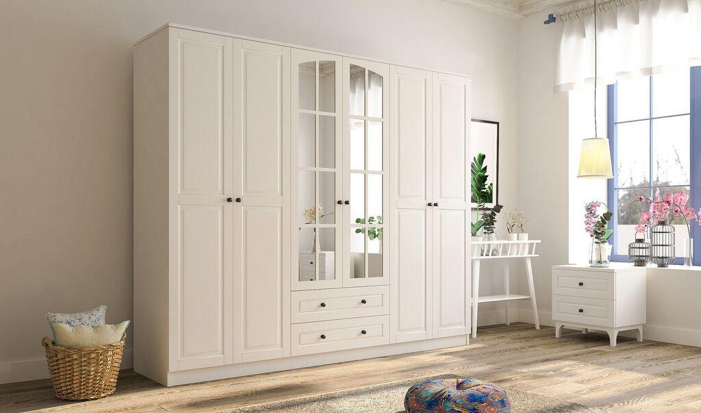 Hanah Home Ormar Rb-018, 210x184x52 cm, Bež