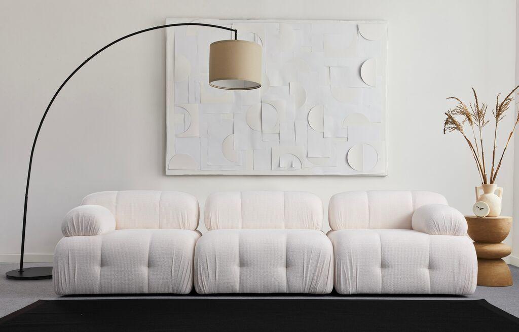 Atelier del Sofa Trosed Petite 3, 290x95x75 cm, Bijela