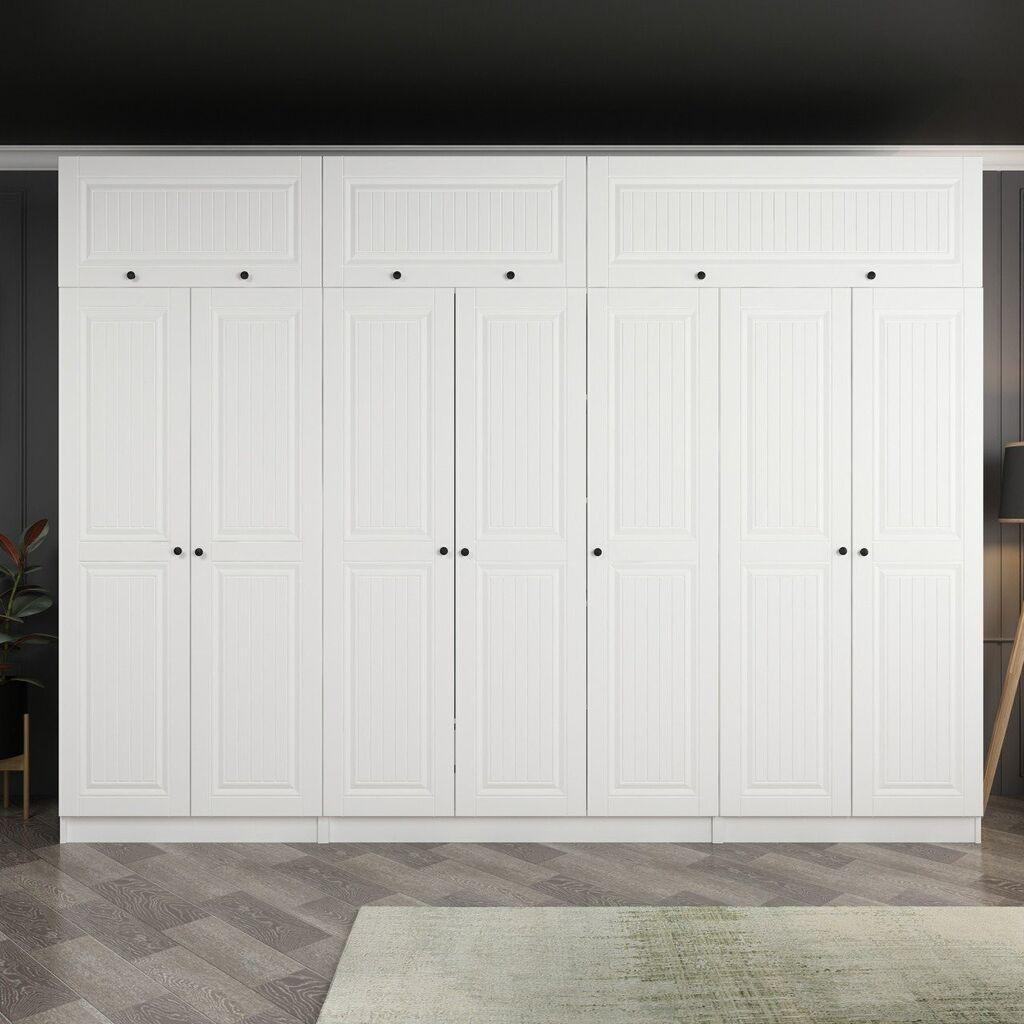 Hanah Home Ormar Kale-5140, 315x235x52 cm, Bijeli