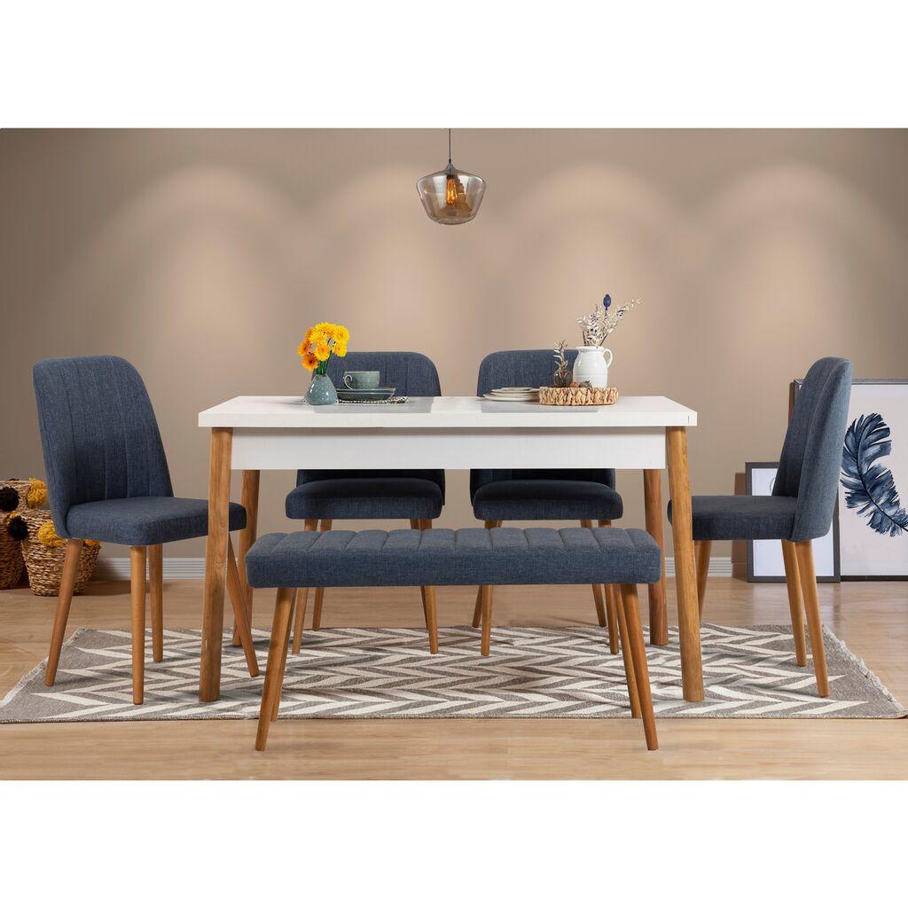 Hanah Home Trpezarijski set Costa 1048-2 AB, 6 delova, Teget