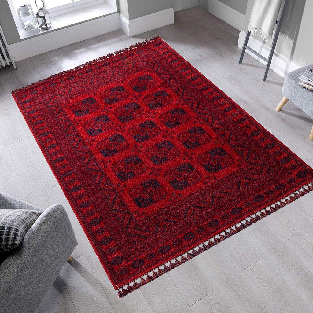 Conceptum Hypnose tepih 160x230cm crveno-tamno plavi