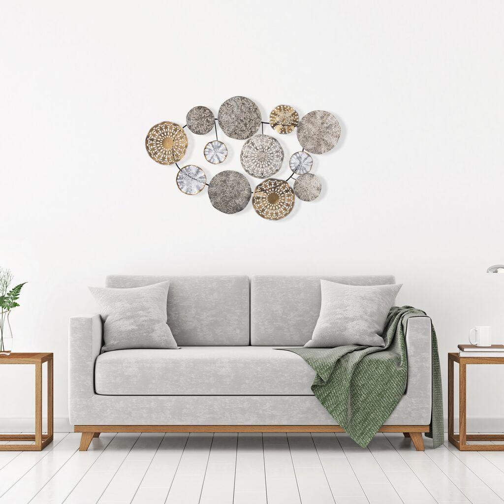 Wallity Zidna dekoracija Saye 5, 84 x 10 x 63 cm, Šarena