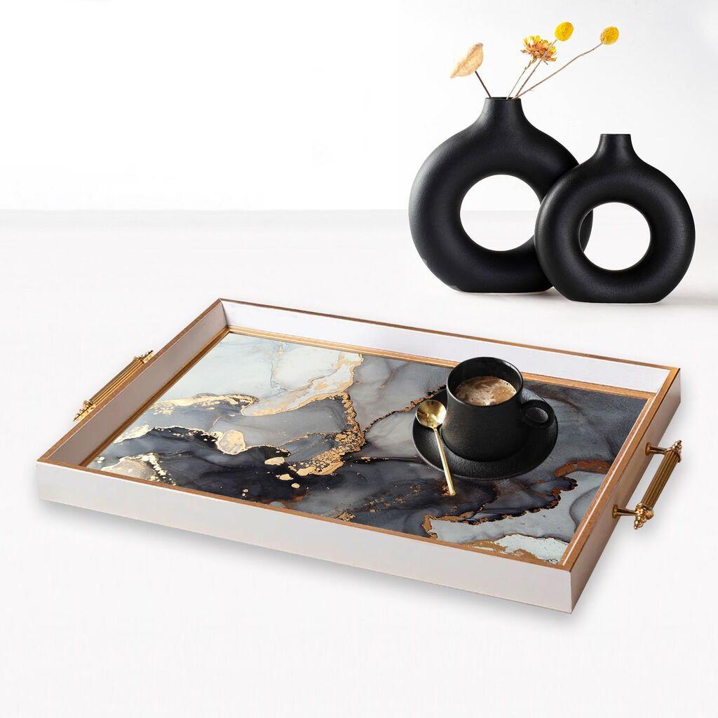 Aberto Design poslužavnik TPB9869 50 x 29 x 3,5 cm, šareni