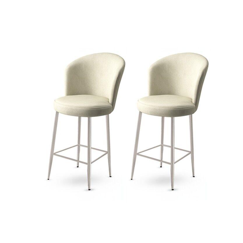 Hanah Home set barskih stolica Fora, 2 dijela, krem