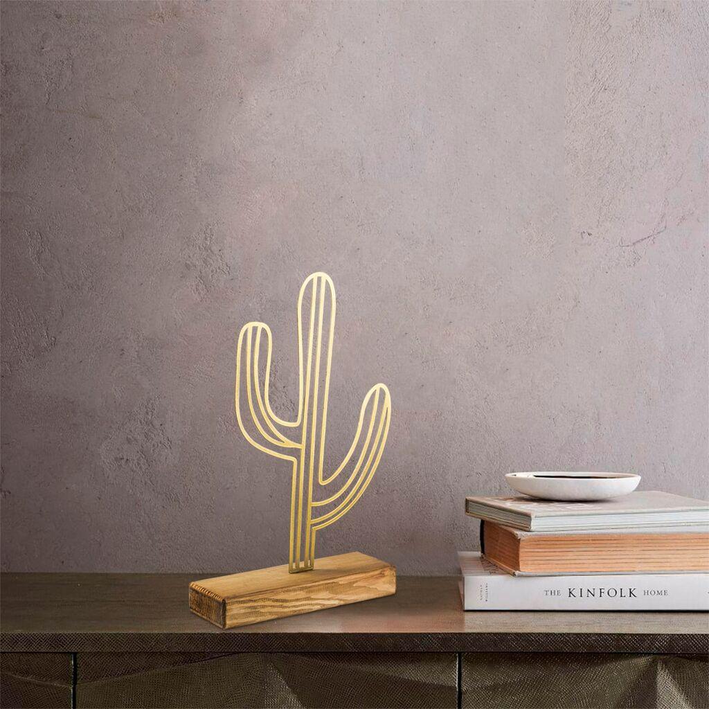 Aberto Design Dekorativna figura Cactus, 22x41x4 cm