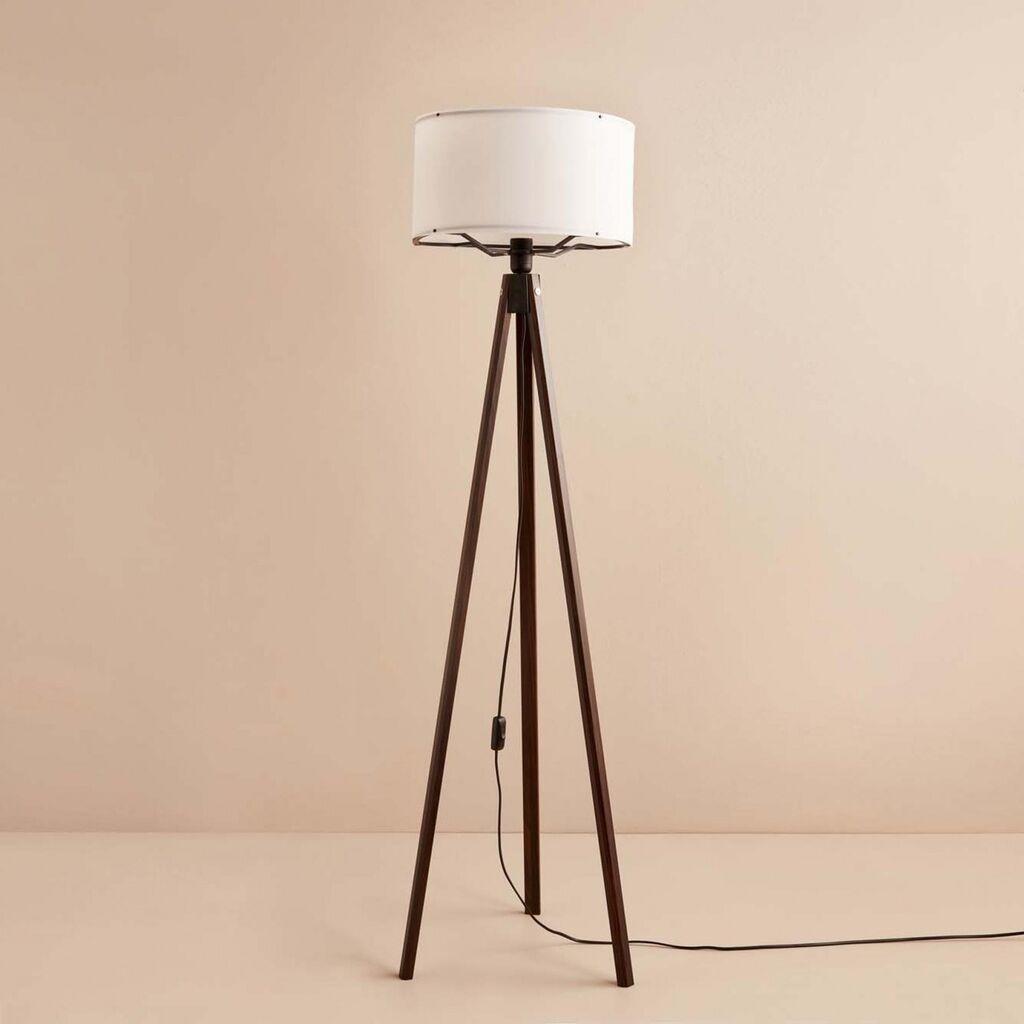 Opviq podna lampa Ayd 3456, smeđa