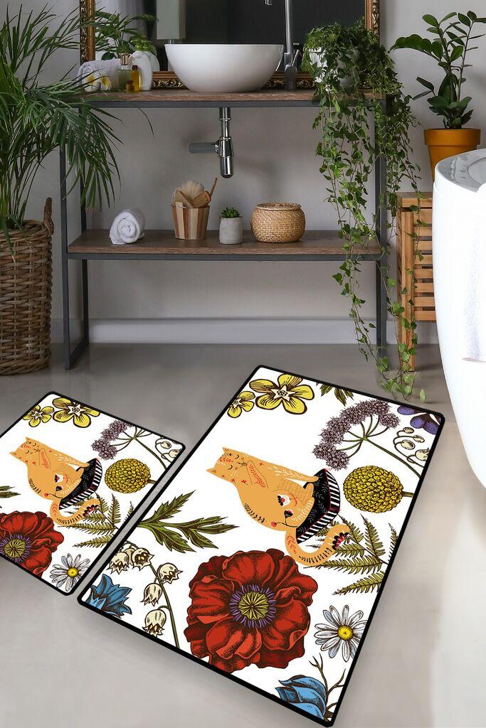 L'essentiel Maison Set od 2 kupaonska tepiha Šarene
