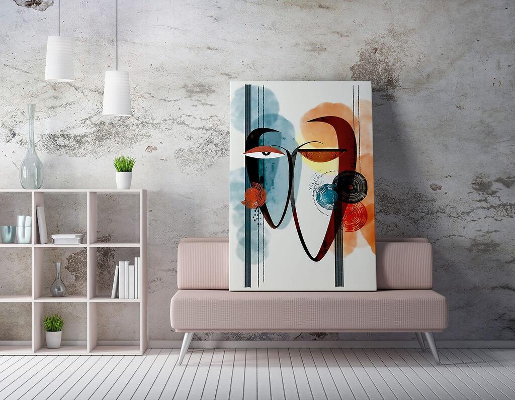 Wallity WY244 Dekorativna slika, 70 x 100 cm