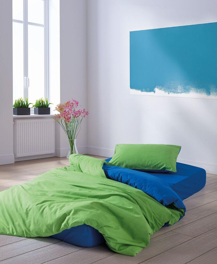 L'essentiel Maison set posteljine žalfija, 160x220 cm, zelena