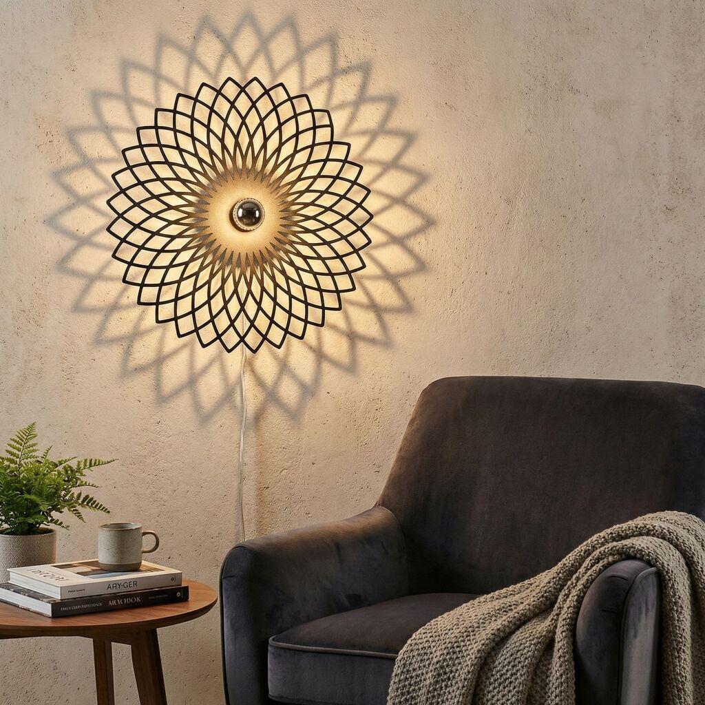 Opviq Fellini MR 987 Zidna lampa. Crna