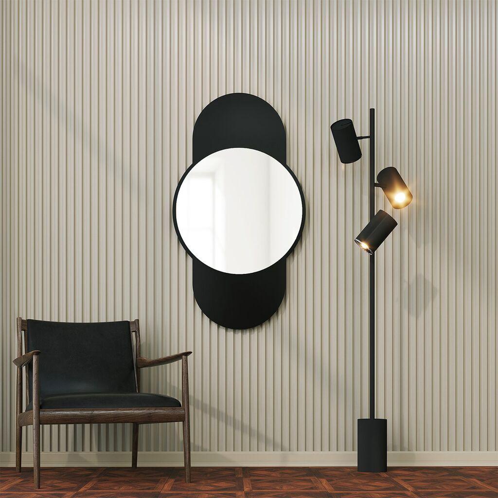 Hanah Home Mirror Time, crna