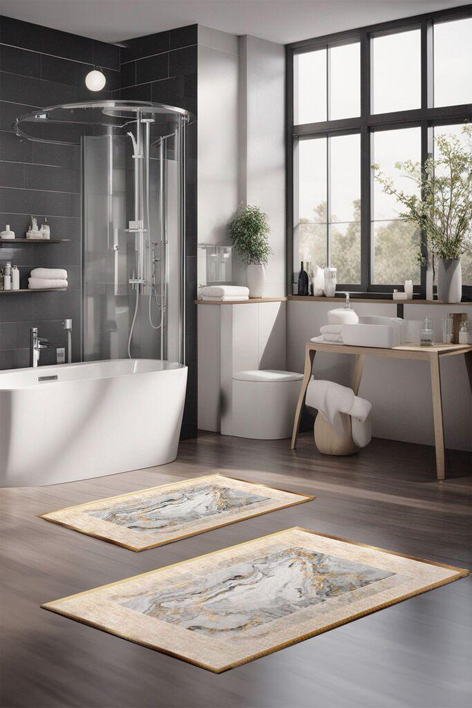 L'essentiel Maison set prostirka za kupatilo CT-5008, šarena
