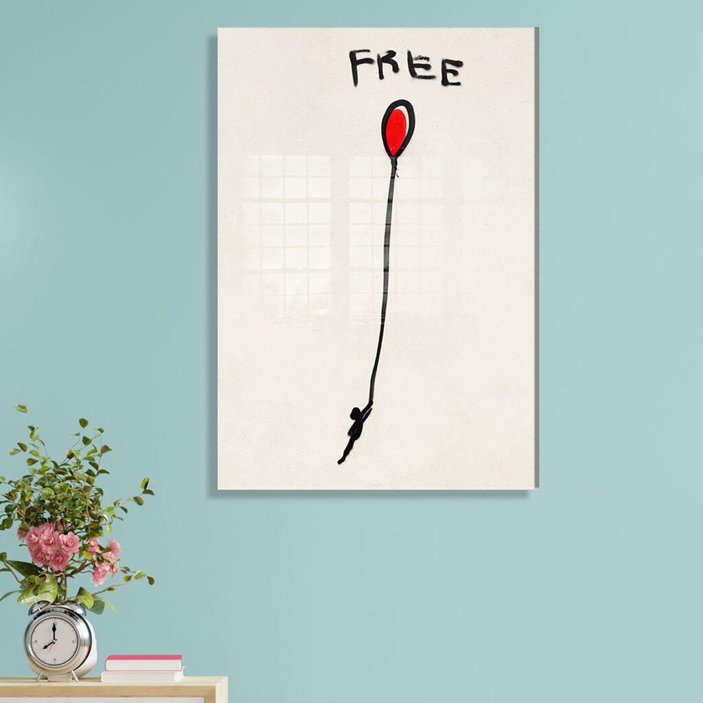 Wallity Slika od kaljenog stakla 30x45cm