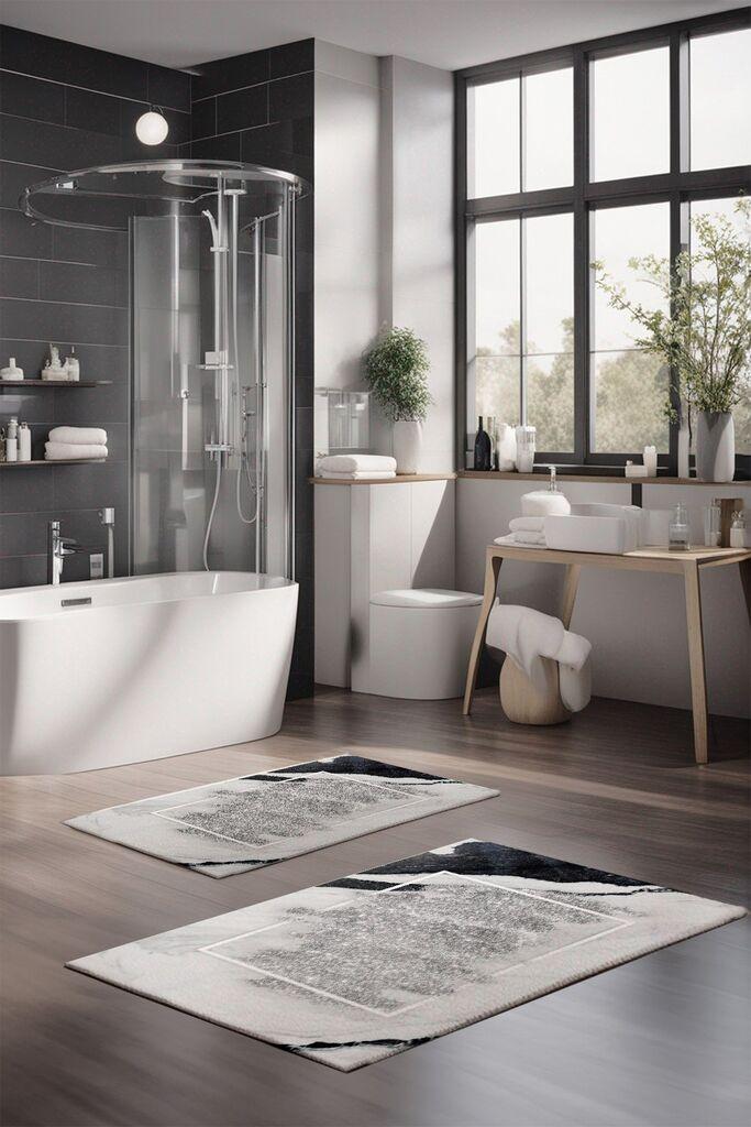 L'essentiel Maison set prostirka za kupatilo CT-5005, šarena