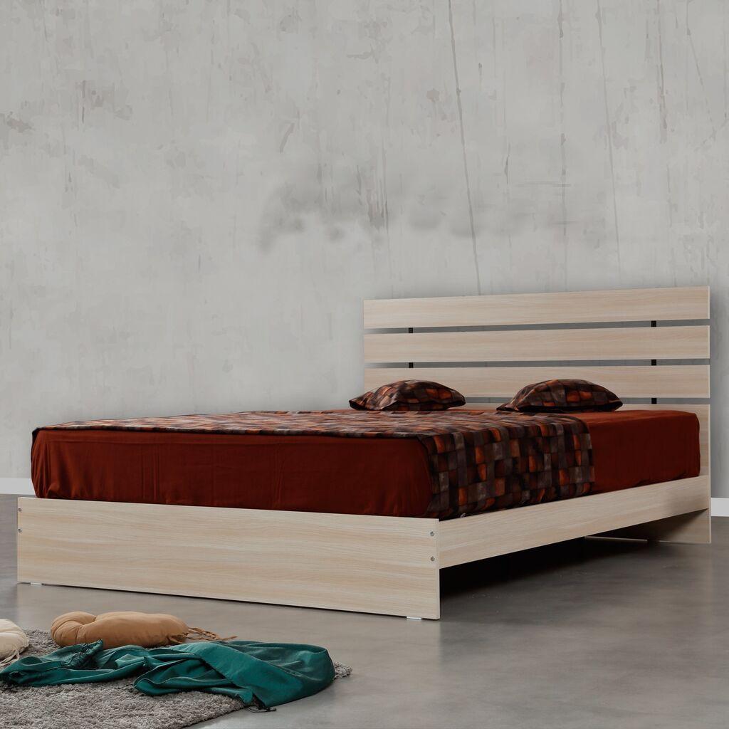 Hanah Home Francuski krevet Fuga 160, 165x100x205 cm, Boje hrasta