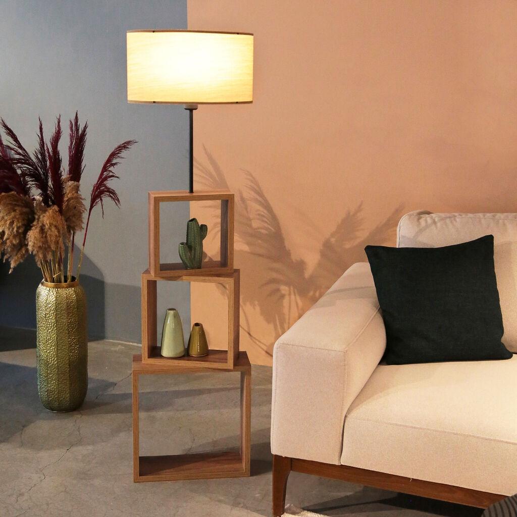 Opviq AYD 2902 Podna lampa, Smeđa