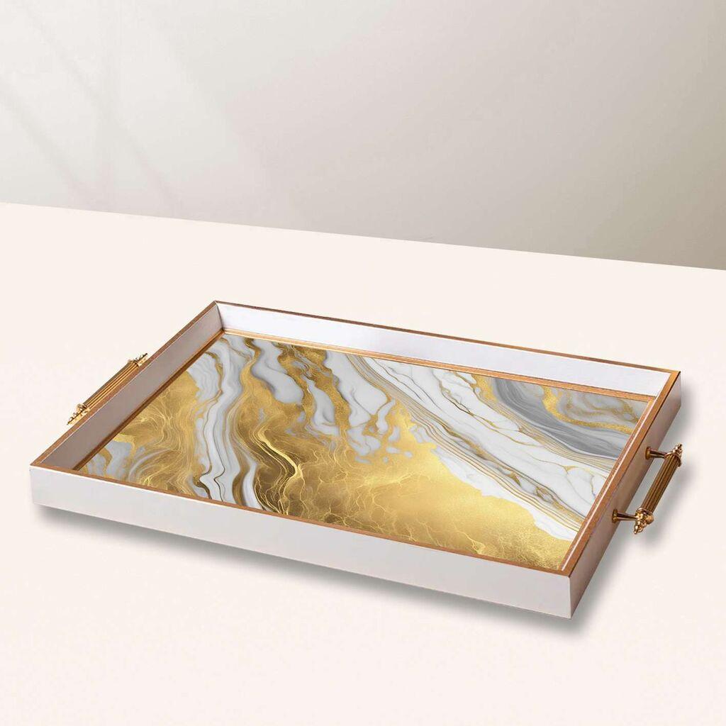 Aberto Design poslužavnik TPB10034 50 x 29 x 3,5 cm, šareni