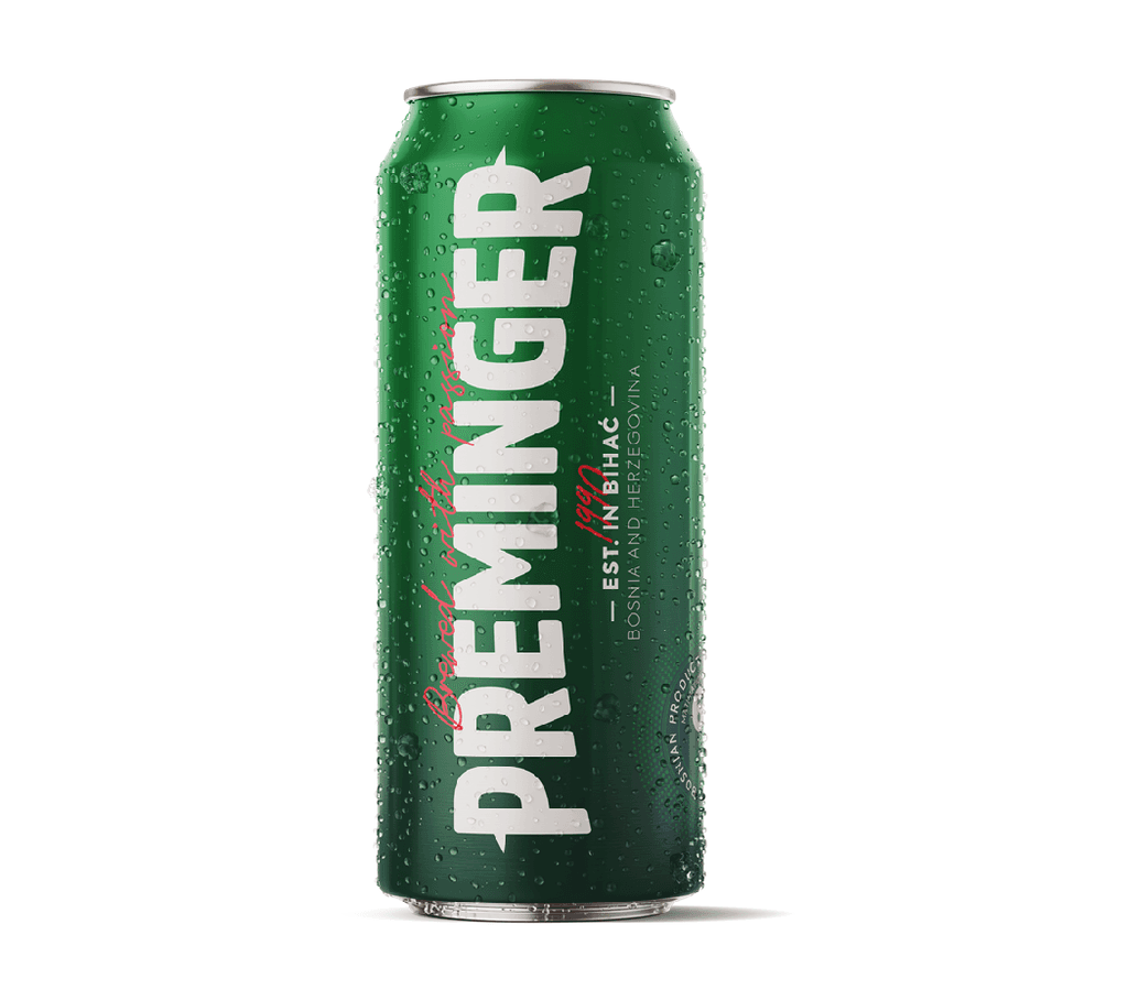 Preminger pivo 0,50 limenka 1/24