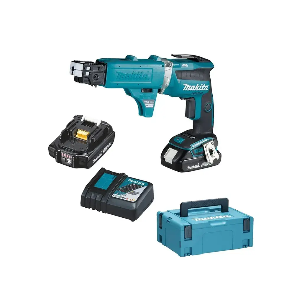 Makita Aku šauber sa nastavkom za vijke DFS452AJX2, 2x2.0Ah