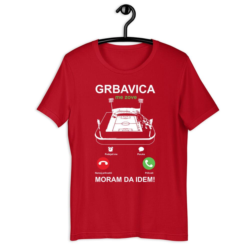 Goatees Muška majica GRBAVICA ME ZOVE - MORAM DA IDEM, Crvena