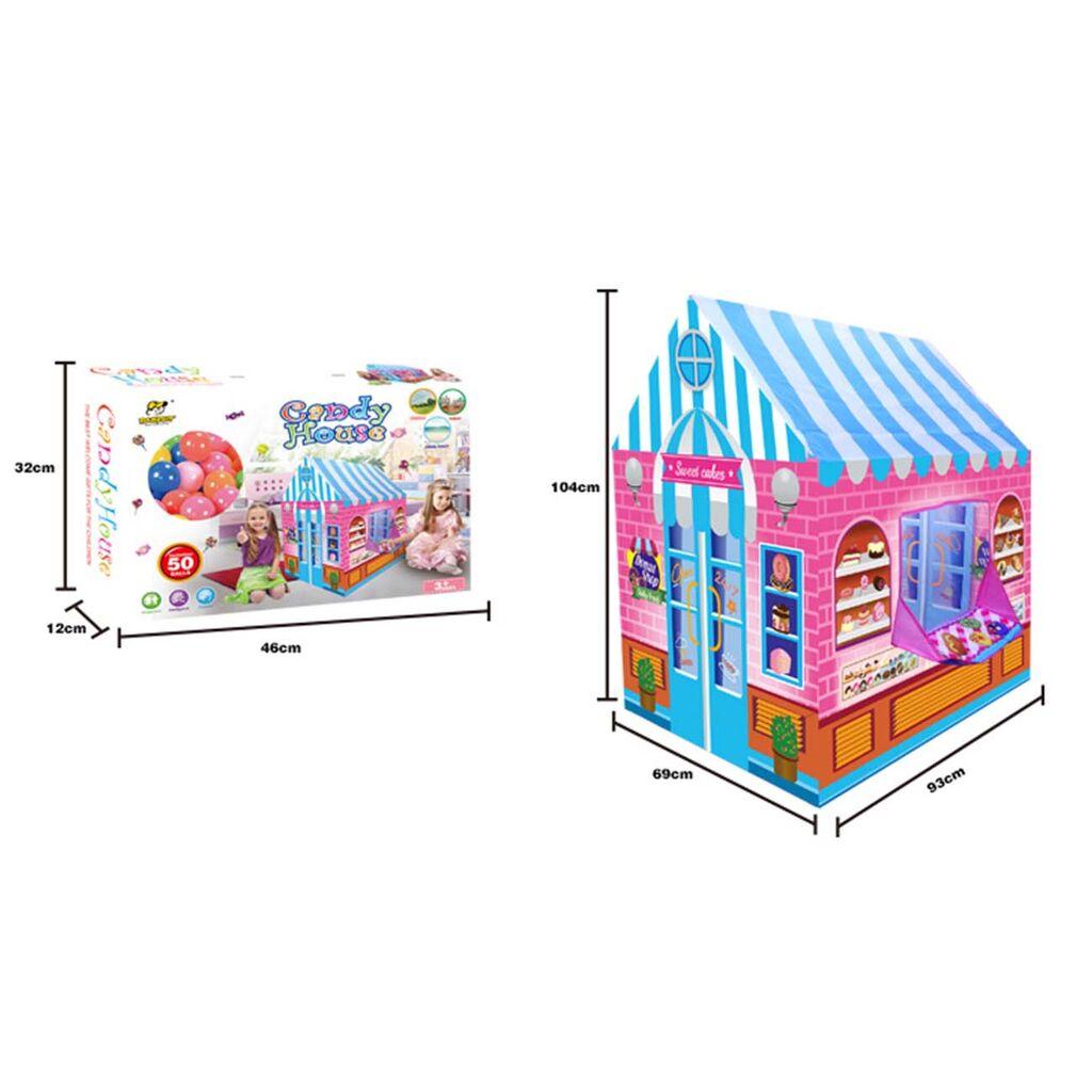 Igraonica slatkiša za igru s 50 loptica