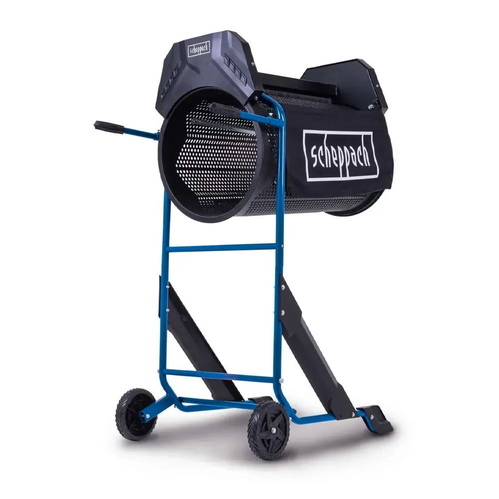 Scheppach Separator za zemlju RS500, Bubanj, Ø 400 mm, Crni