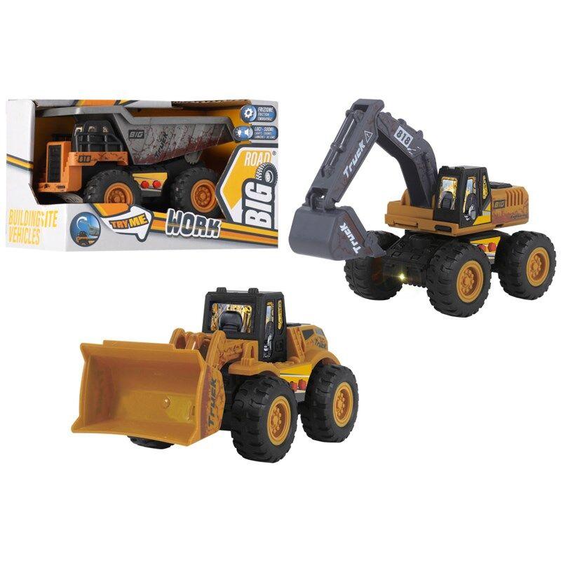 Globo radni strojevi sa svetlima i zvukom, Žuti