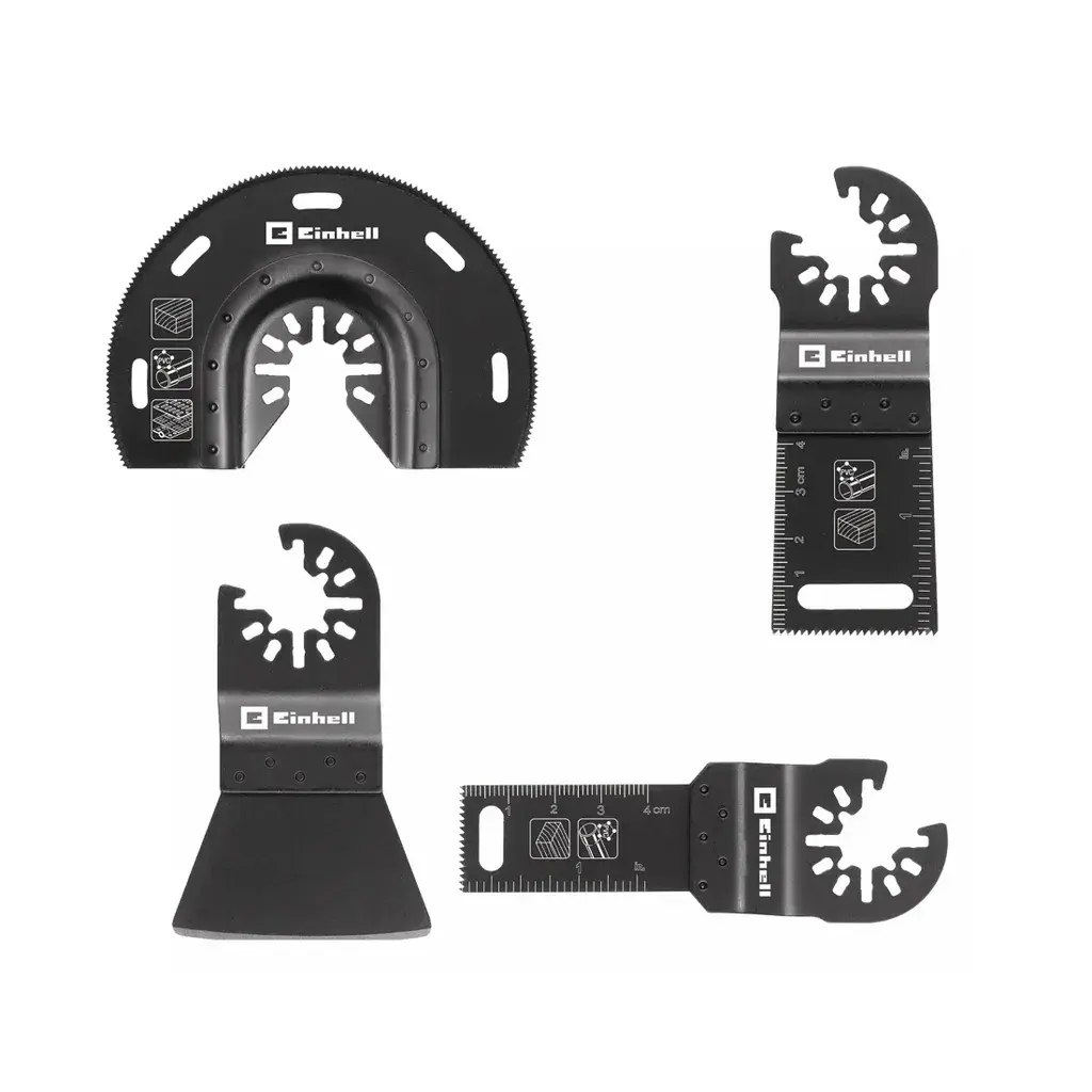 Einhell Set nastavaka za višenamjenski alat, 4 komada