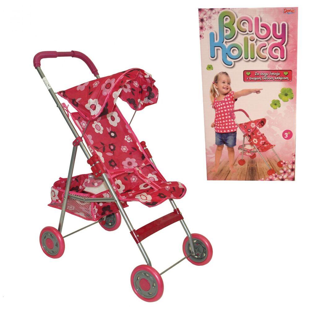 Denis Kolica za lutke, 66x56x32 cm, Roze